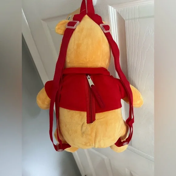NWT Winnie The Pooh Character Plush Backpack - Picture 4 of 4